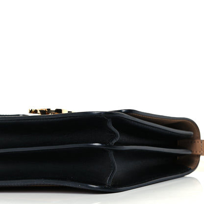 Burberry Calfskin Small TB Envelope Clutch Bag Malt Brown 9 of 9