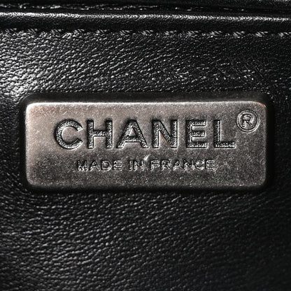 Chanel Galuchat Stingray Small Boy Flap Black 6 of 10
