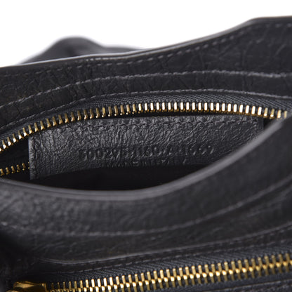 Balenciaga Agneau Classic Gold Hardware Mini City Gris Fossile 6 of 9