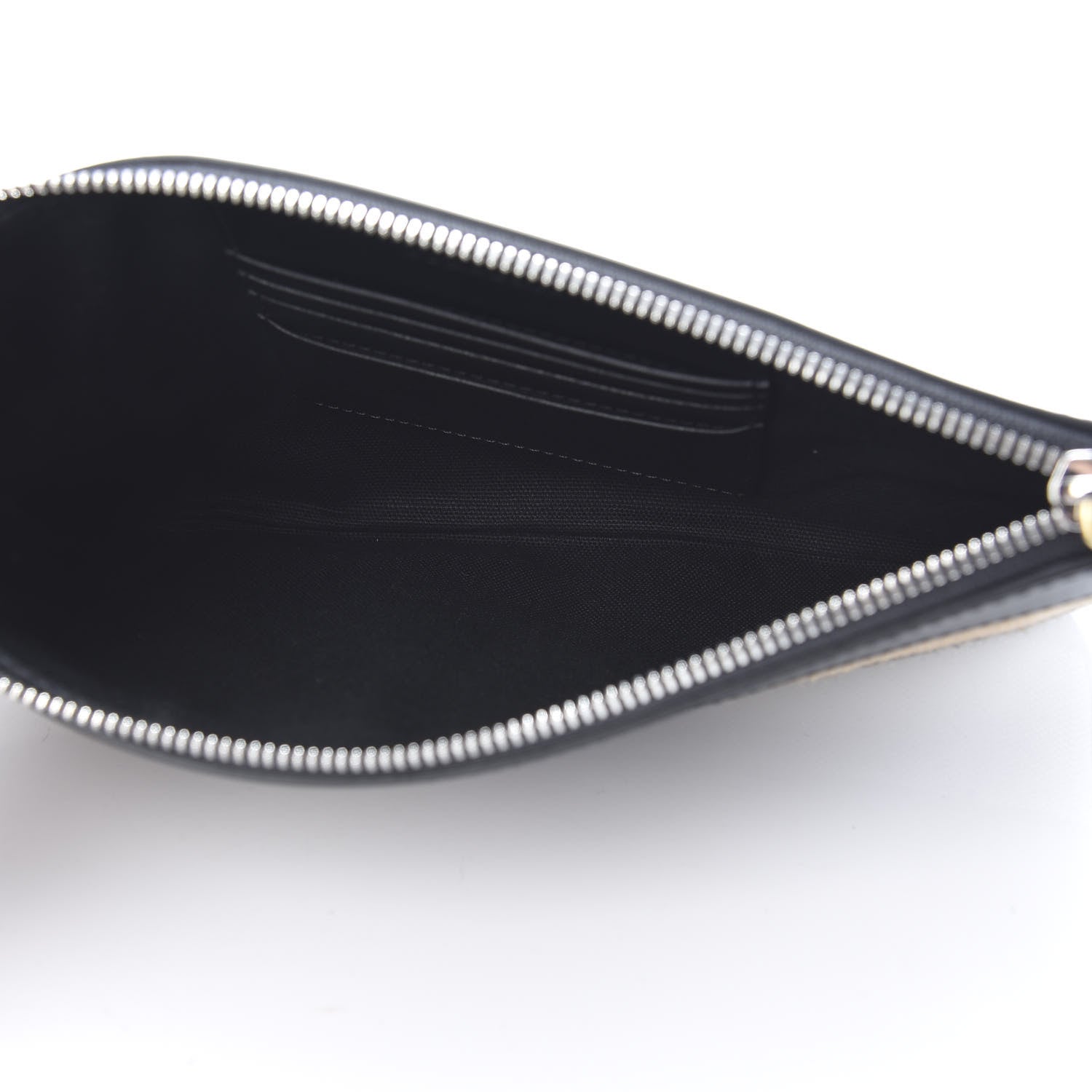 Burberry Mega Check Peyton Crossbody Clutch Bag Black 5 of 12