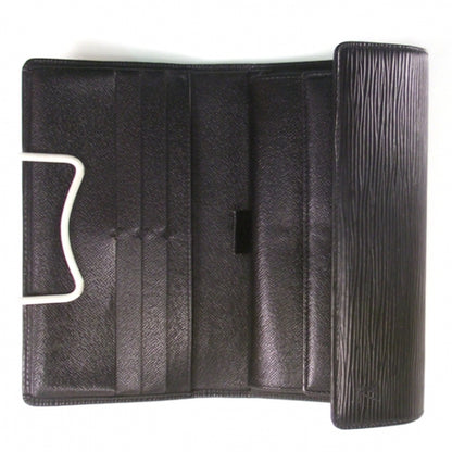 Louis Vuitton Epi Porte Tresor International Wallet BLACK 5 of 8