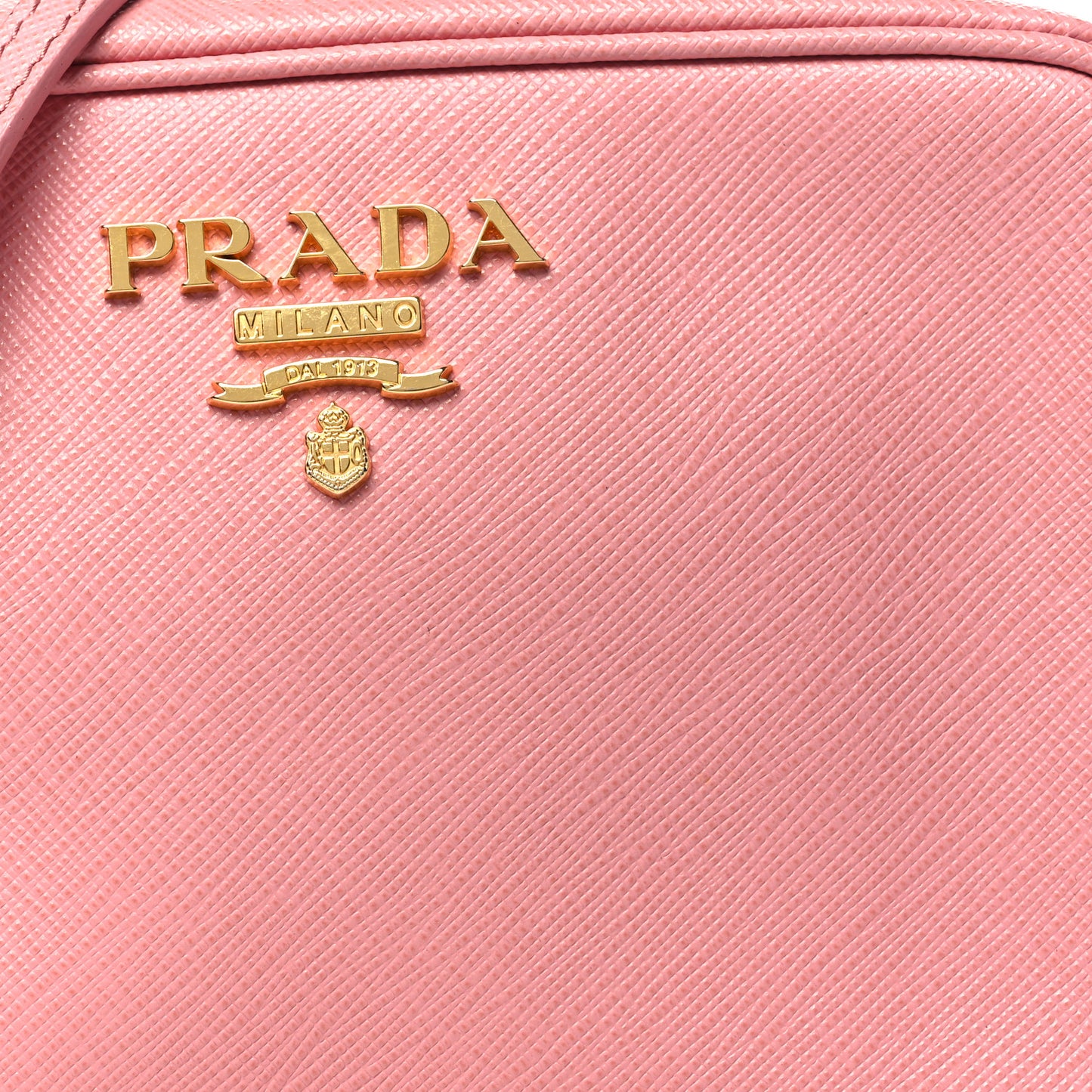 Saffiano Lux Small Camera Crossbody Bag Petalo