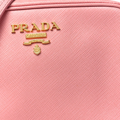 Prada Saffiano Lux Small Camera Crossbody Bag Petalo 8 of 11
