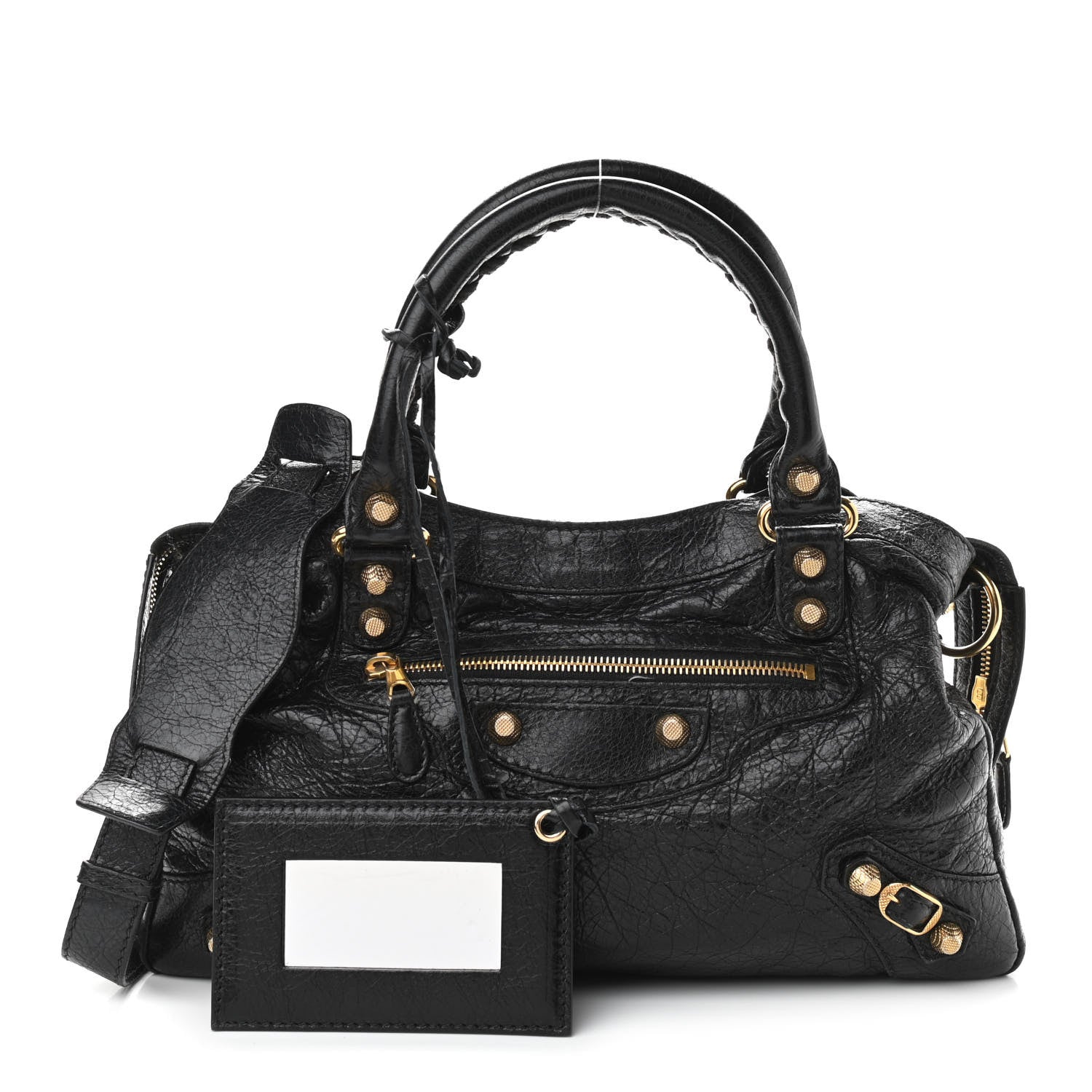 Balenciaga Agneau Giant 12 Gold Hardware Town Black 1 of 15