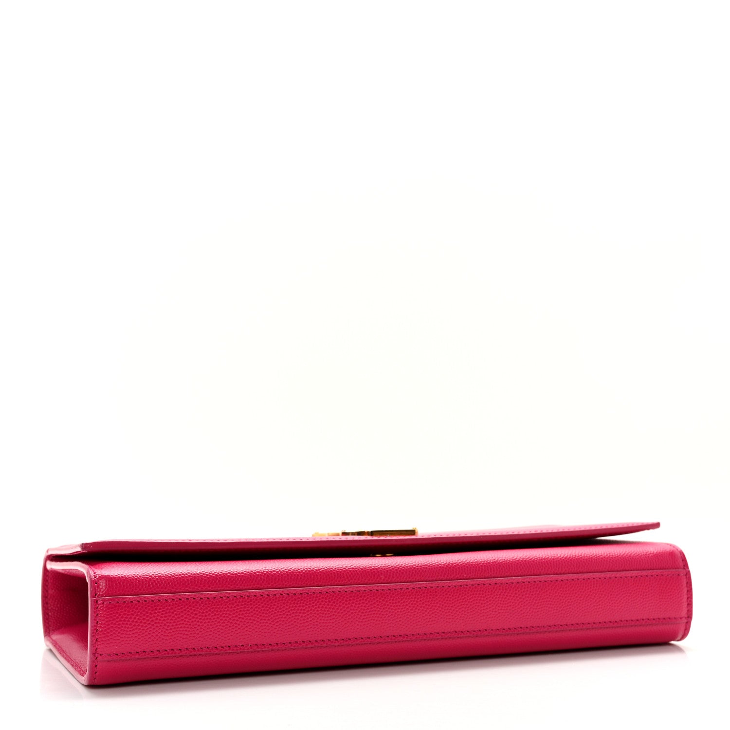 Saint Laurent Grain De Poudre Classic Monogram Cassandre Clutch Lipstick Fuchsia 3 of 12