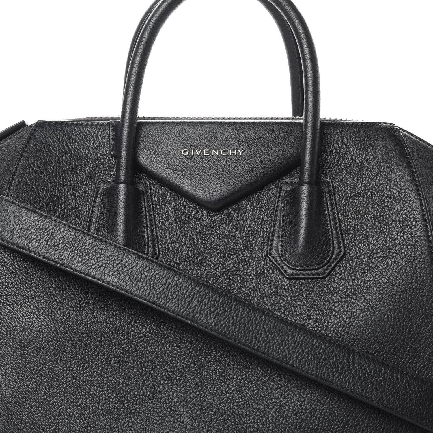 Givenchy Sugar Goatskin Medium Antigona Black 8 of 15