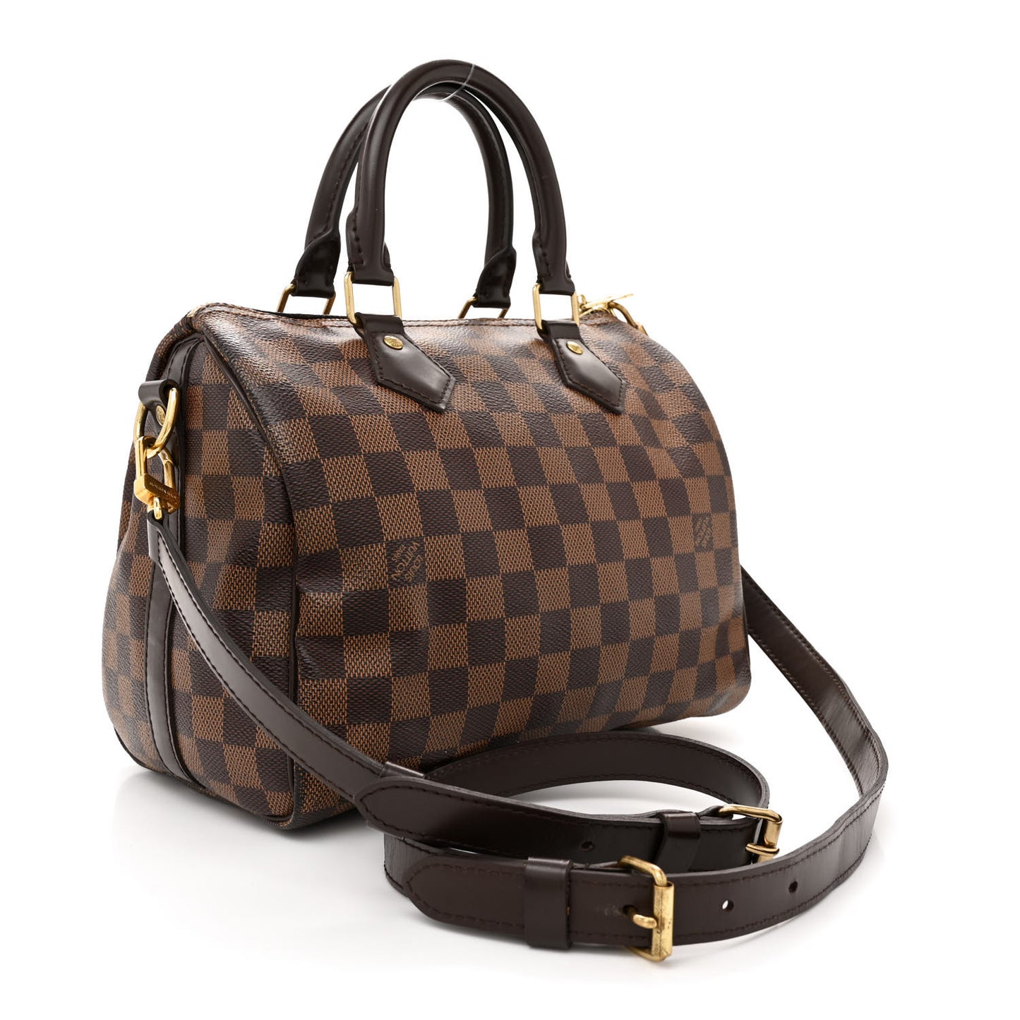Damier Ebene Speedy Bandouliere 25