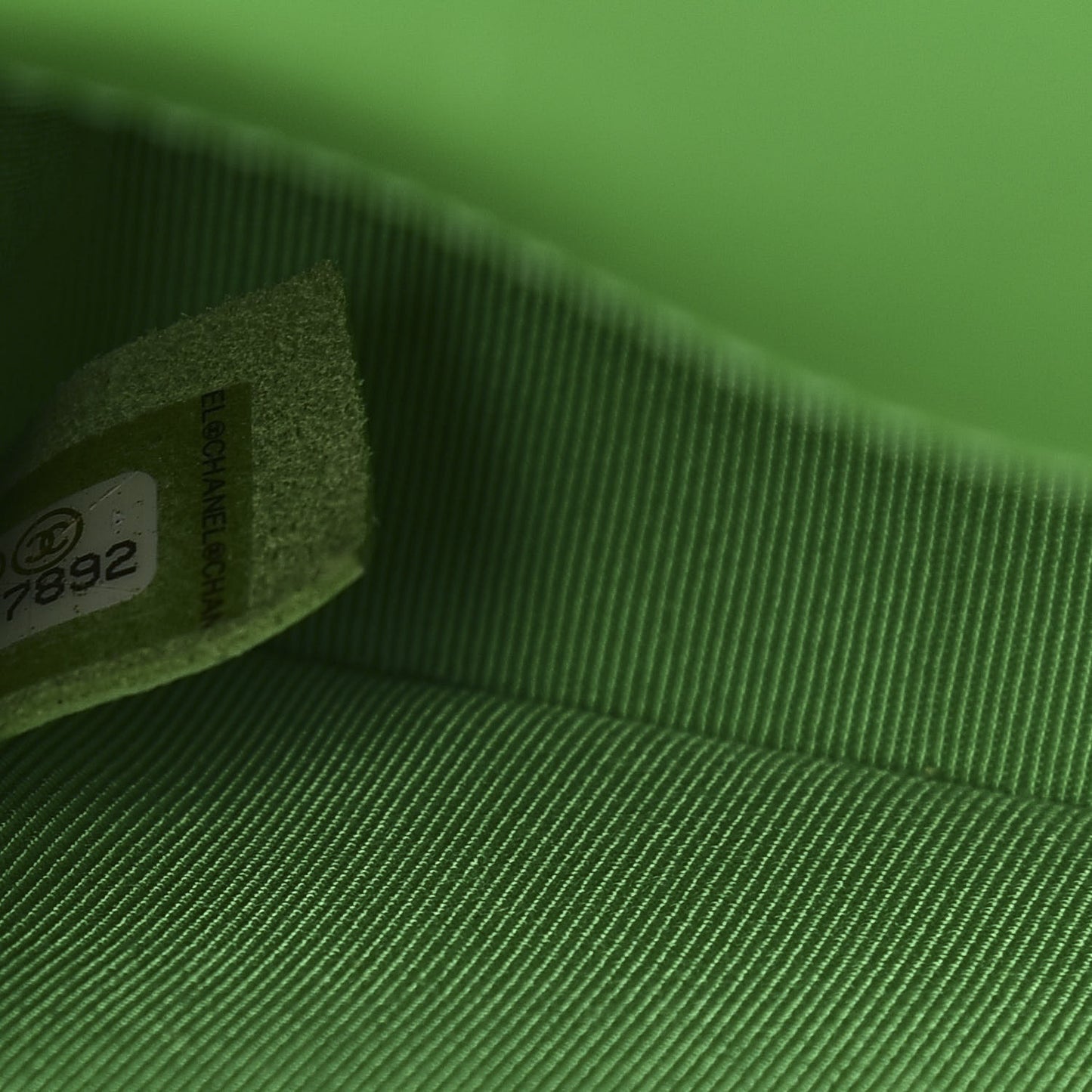 Patent Quilted Small Boy Flap Green