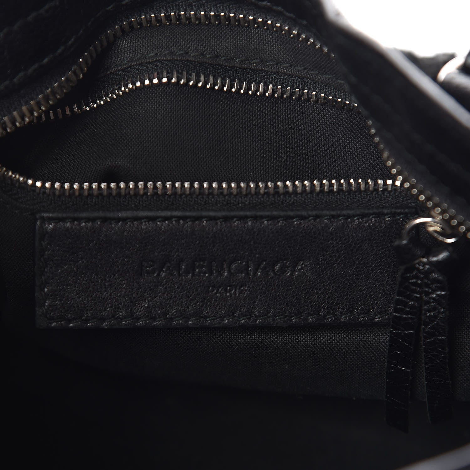 Balenciaga Chevre Silver Metallic Edge Hardware Mini City Black 6 of 18