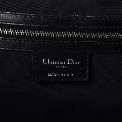 Christian Dior Coated Canvas Cannage Medium Panarea Tote Black 5 of 6