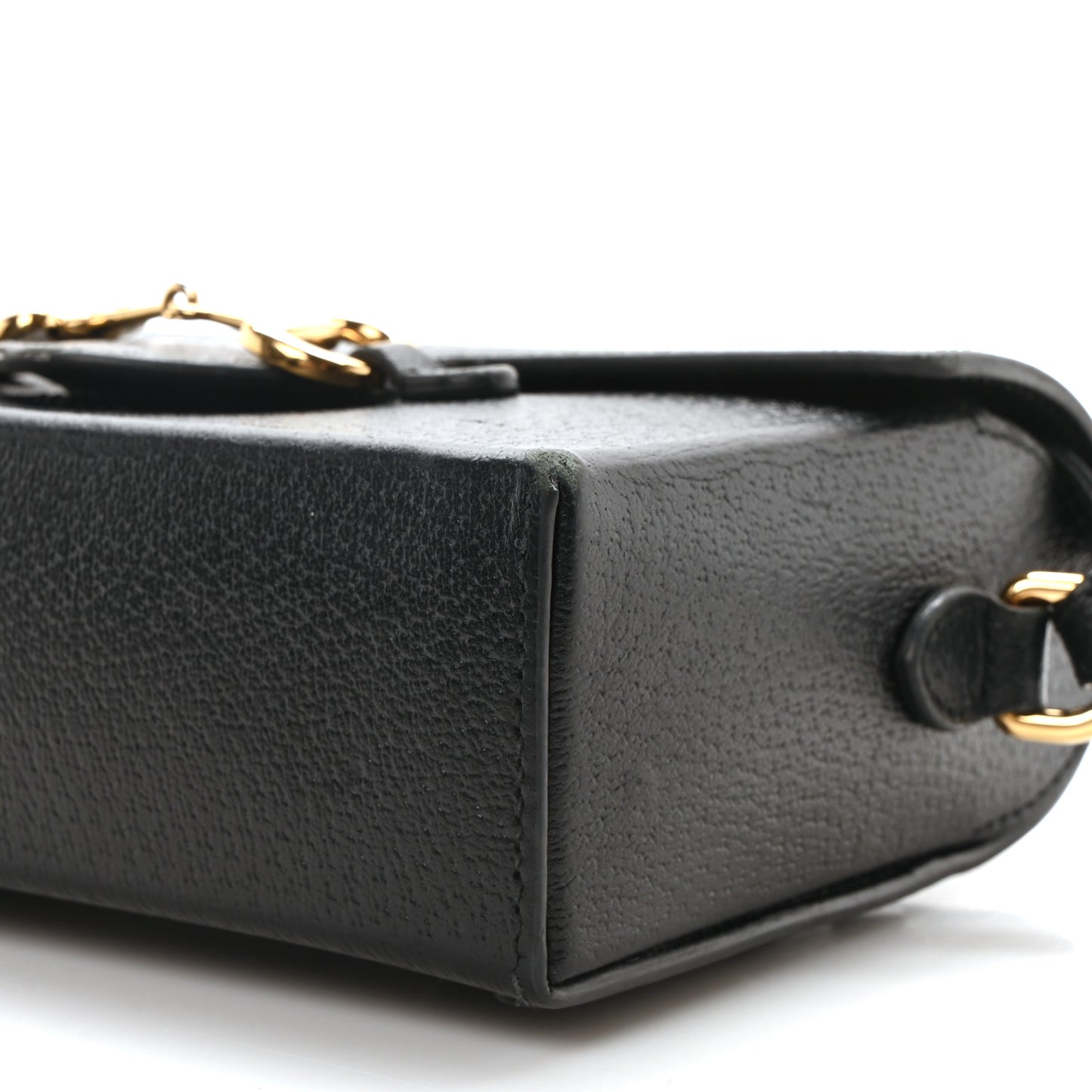 Calfskin Horsebit 1955 Shoulder Bag Black