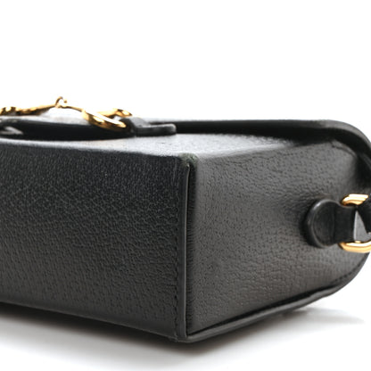 Gucci Calfskin Horsebit 1955 Shoulder Bag Black 9 of 9