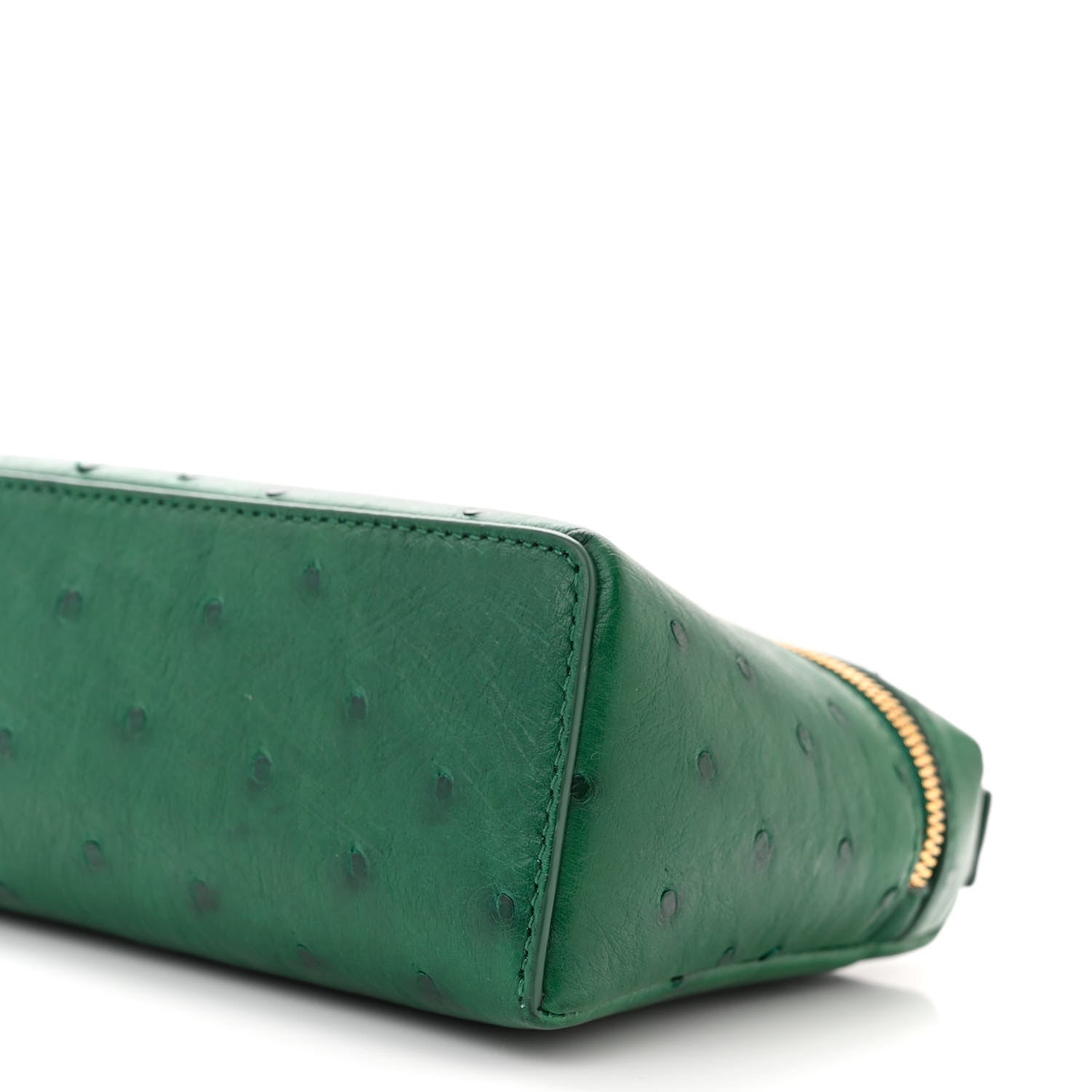 Loro Piana Ostrich L19 Extra Pocket Pouch Forest Leaves 9 of 10