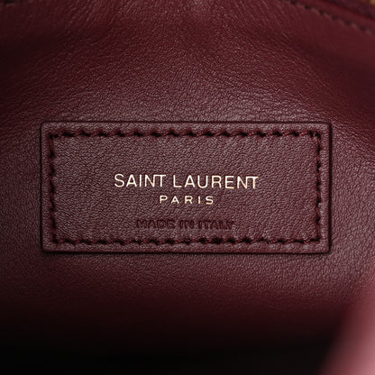 Saint Laurent Smooth Calfskin Small Le 5 A 7 Soft Hobo Rouge Legion 6 of 10