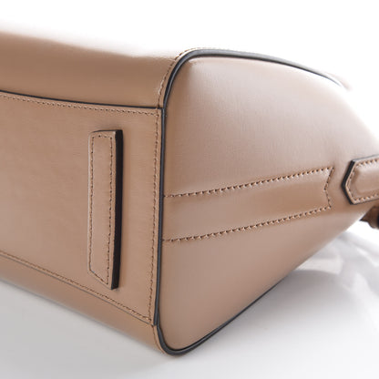 Givenchy Shiny Lord Calfskin Mini Antigona Dark Beige 5 of 10