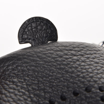 Hermes Taurillon Clemence Evelyne TPM Black 8 of 9