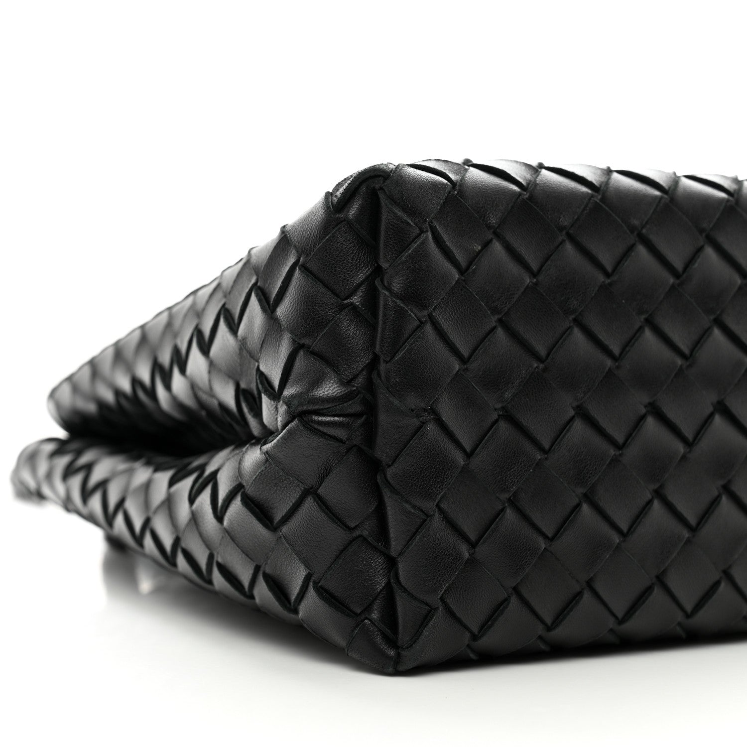 Bottega Veneta Nappa Intrecciato Medium Andiamo Shoulder Bag Black 9 of 10