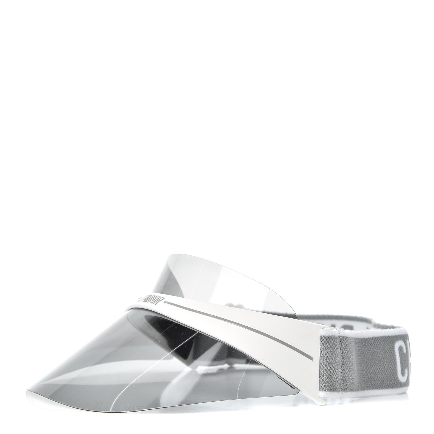 Christian Dior Mirrored DiorClub1 Sun Visor Grey 1 of 7
