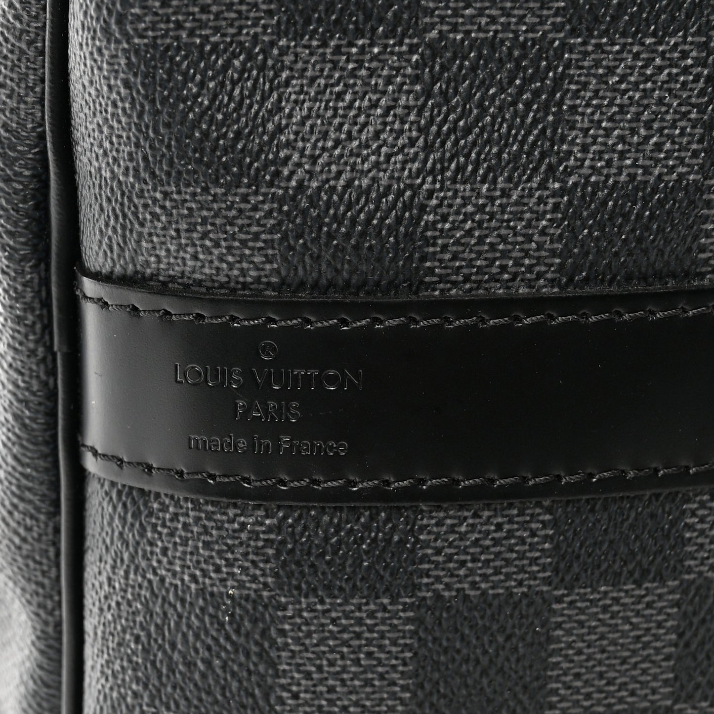 Damier Graphite Keepall Bandouliere 55
