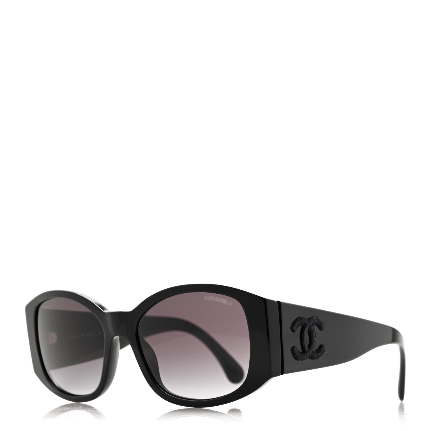 Chanel Acetate CC Logo Sunglasses 5450 Black 1 of 7