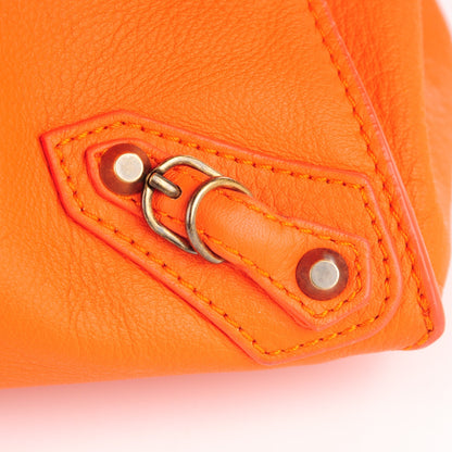 Balenciaga Veau Papier A4 Tote Tangerine 8 of 11
