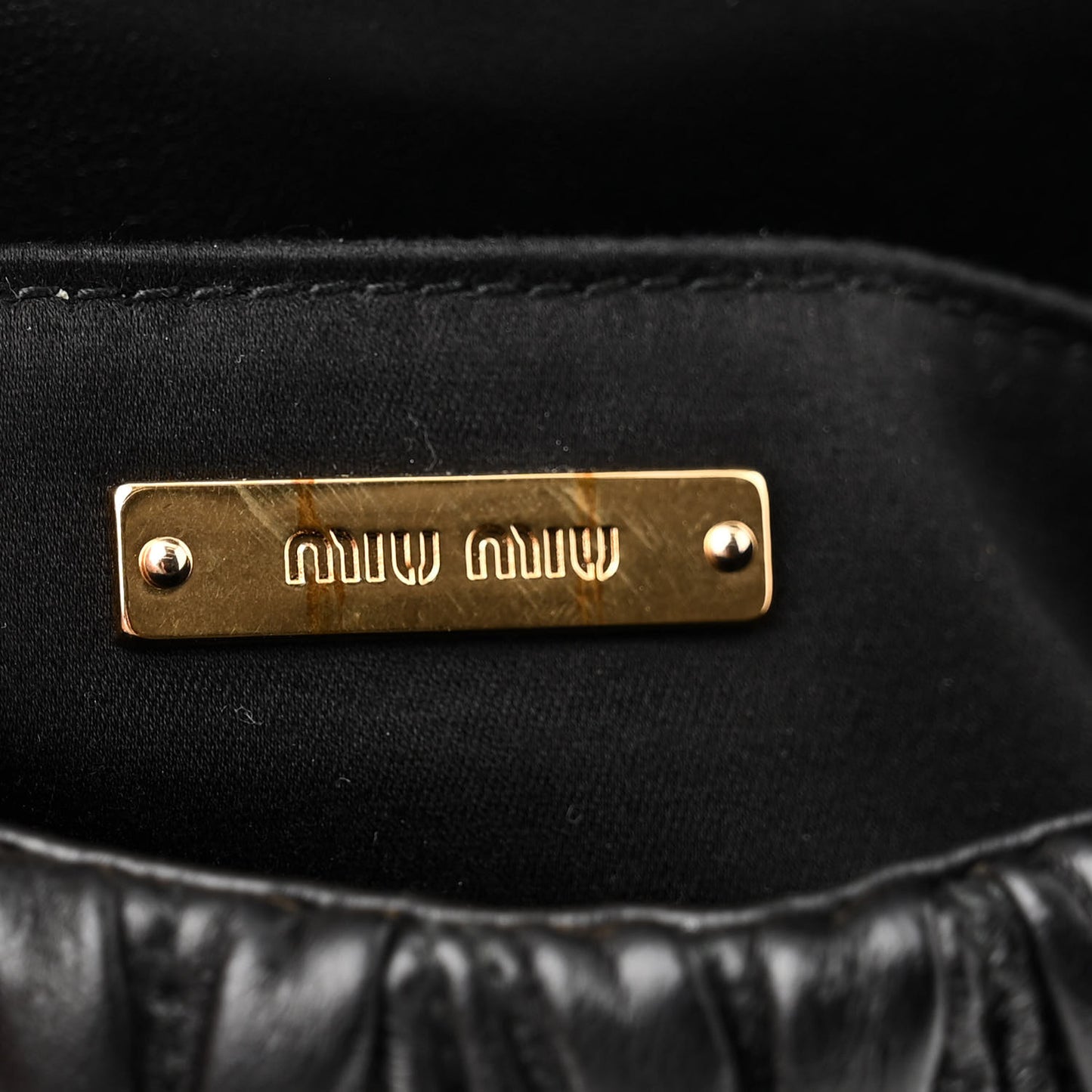 Nappa Matelasse Crossbody Black