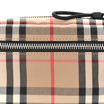 Burberry Nylon Vintage Check Small Cannon Bum Bag Archive Beige 9 of 12