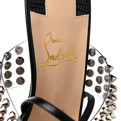 Christian Louboutin Nappa PVC Levita 55 Pumps 39.5 Black 7 of 10