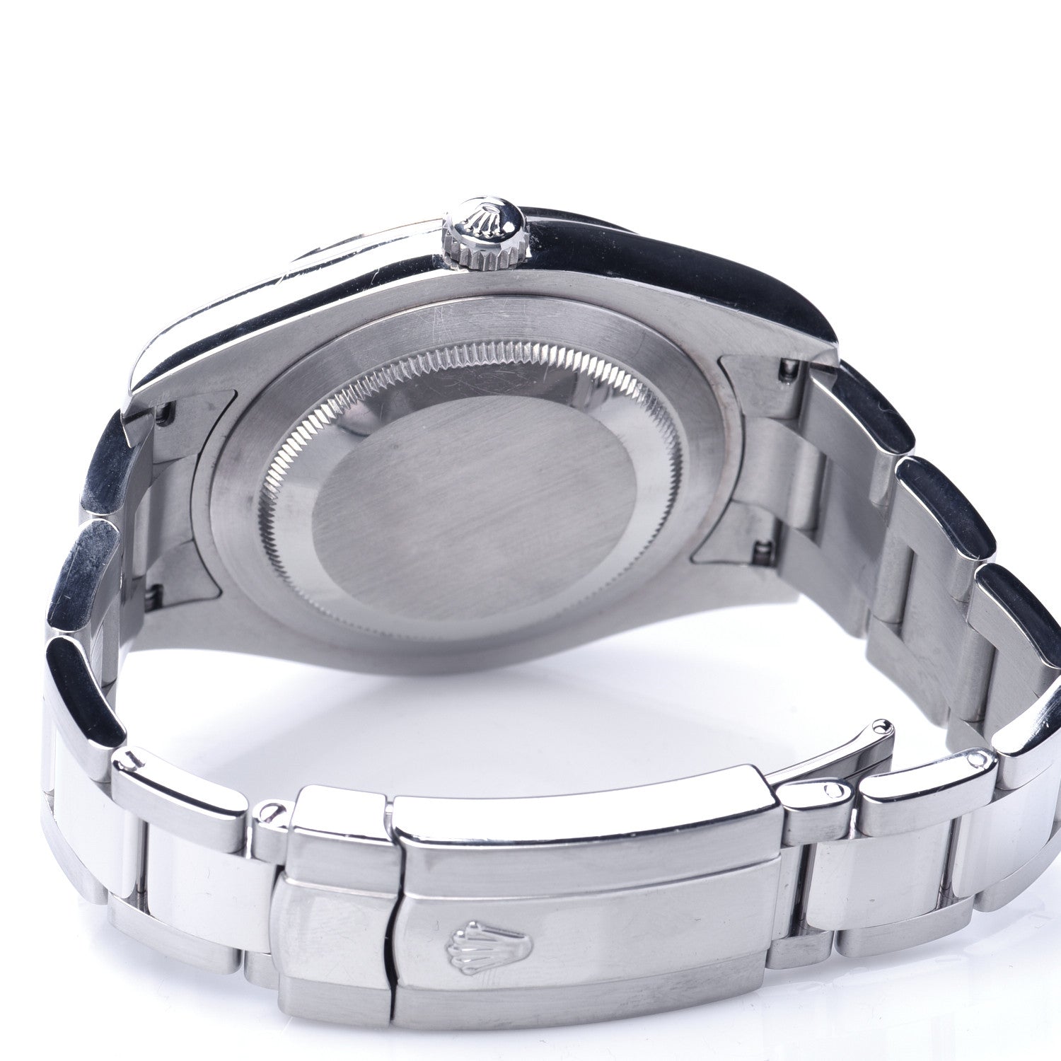 Rolex Stainless Steel 18K White Gold Diamond 41mm Oyster Perpetual Datejust Watch Silver 116334 4 of 5