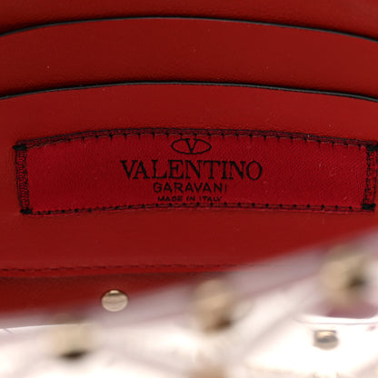 Valentino Garavani PVC Medium Rockstud Spike Shoulder Bag 6 of 10