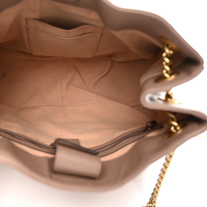Gucci Calfskin Matelasse Medium GG Marmont Shoulder Tote Bag Porcelain Rose 5 of 13