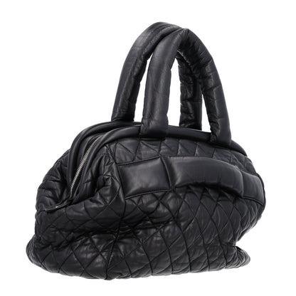 Chanel Lambskin Coco Cocoon Bowler Black 3 of 10