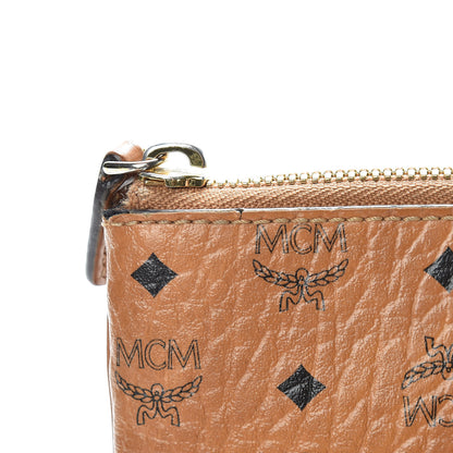 MCM Visetos Original Medium Pouch Cognac 16 of 17