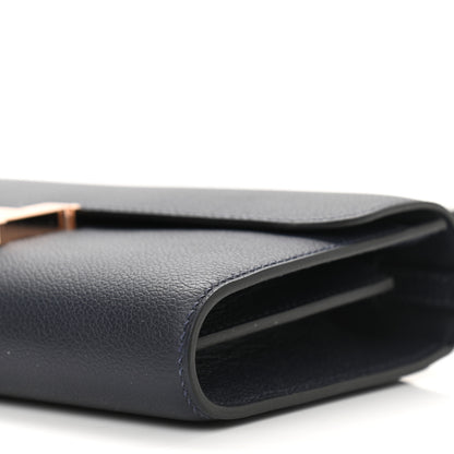 Hermes Evercolor Constance Wallet To Go Bleu Nuit 10 of 11