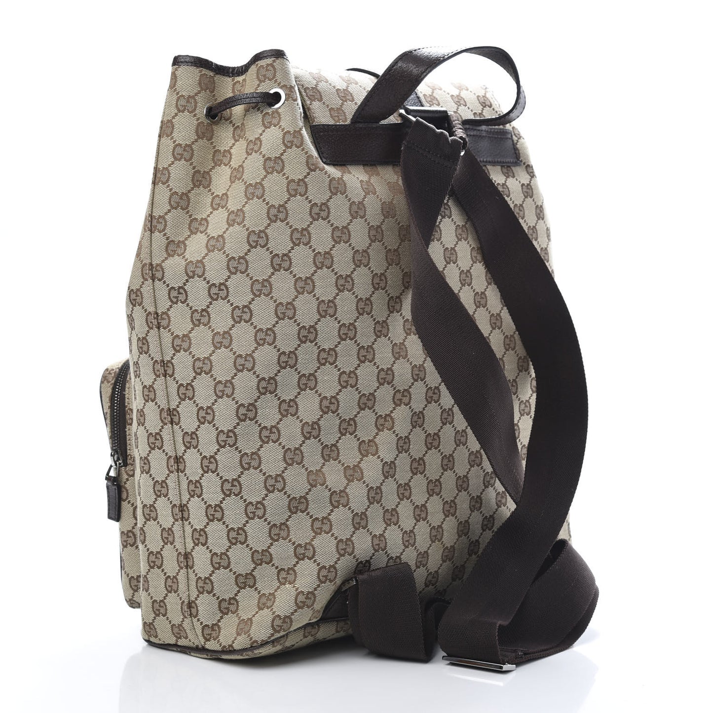 Monogram Backpack Dark Brown