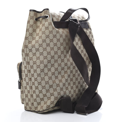 Gucci Monogram Backpack Dark Brown 2 of 12