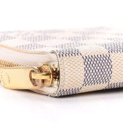 Louis Vuitton Damier Azur Zippy Organizer Wallet 6 of 9