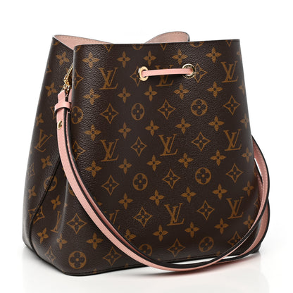 Louis Vuitton Monogram Neonoe MM Rose Poudre 3 of 9