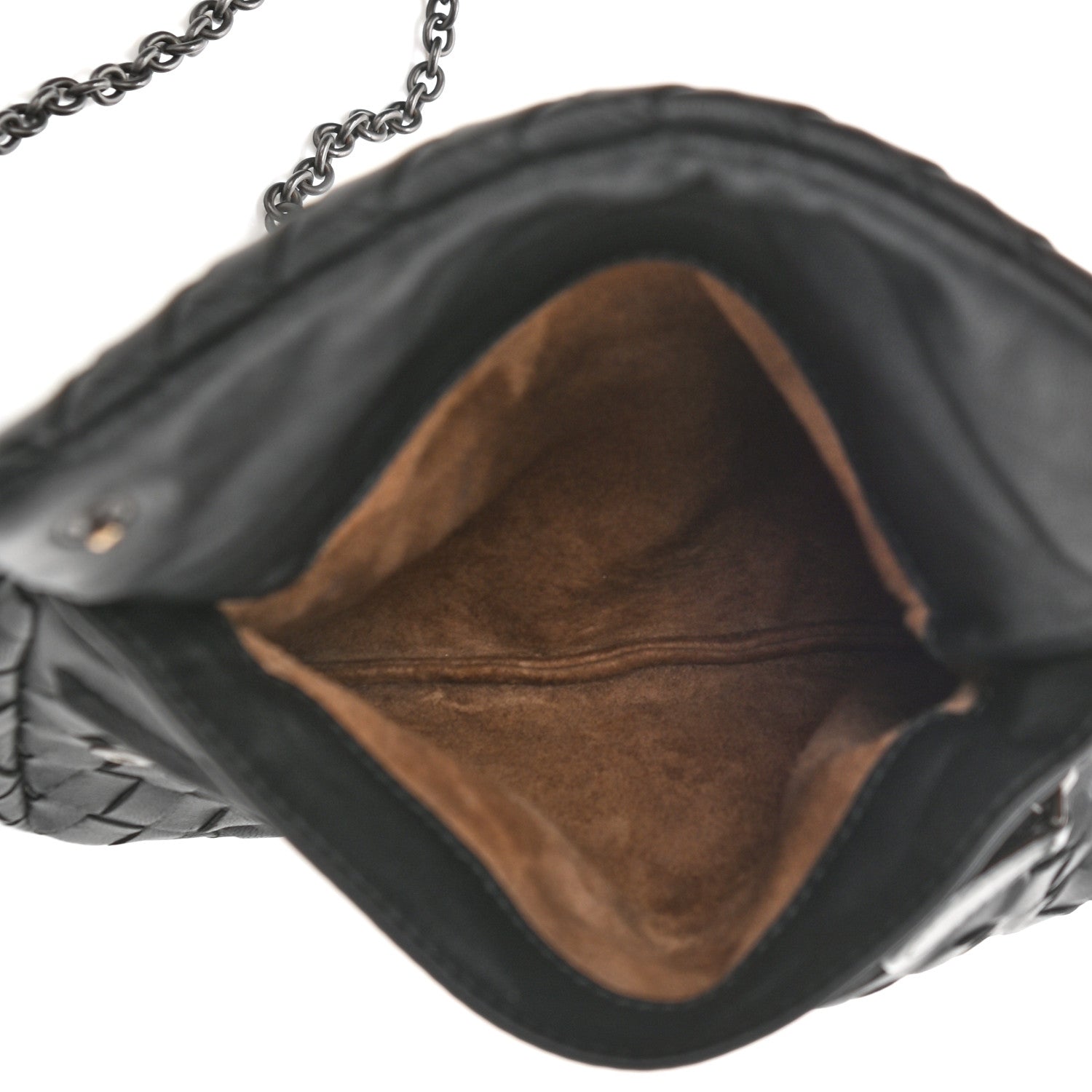 Bottega Veneta Nappa Intrecciato Small Chain Crossbody Black 5 of 7