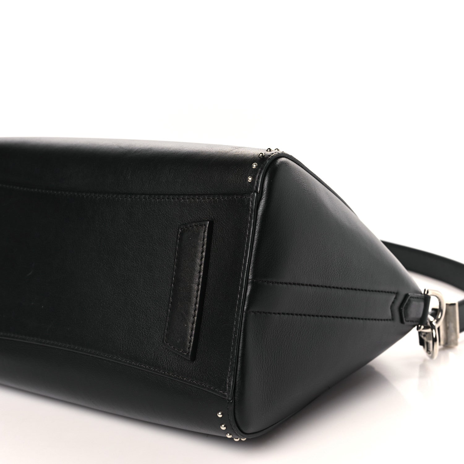 Givenchy Smooth Calfskin Small Studded Antigona Black 9 of 13