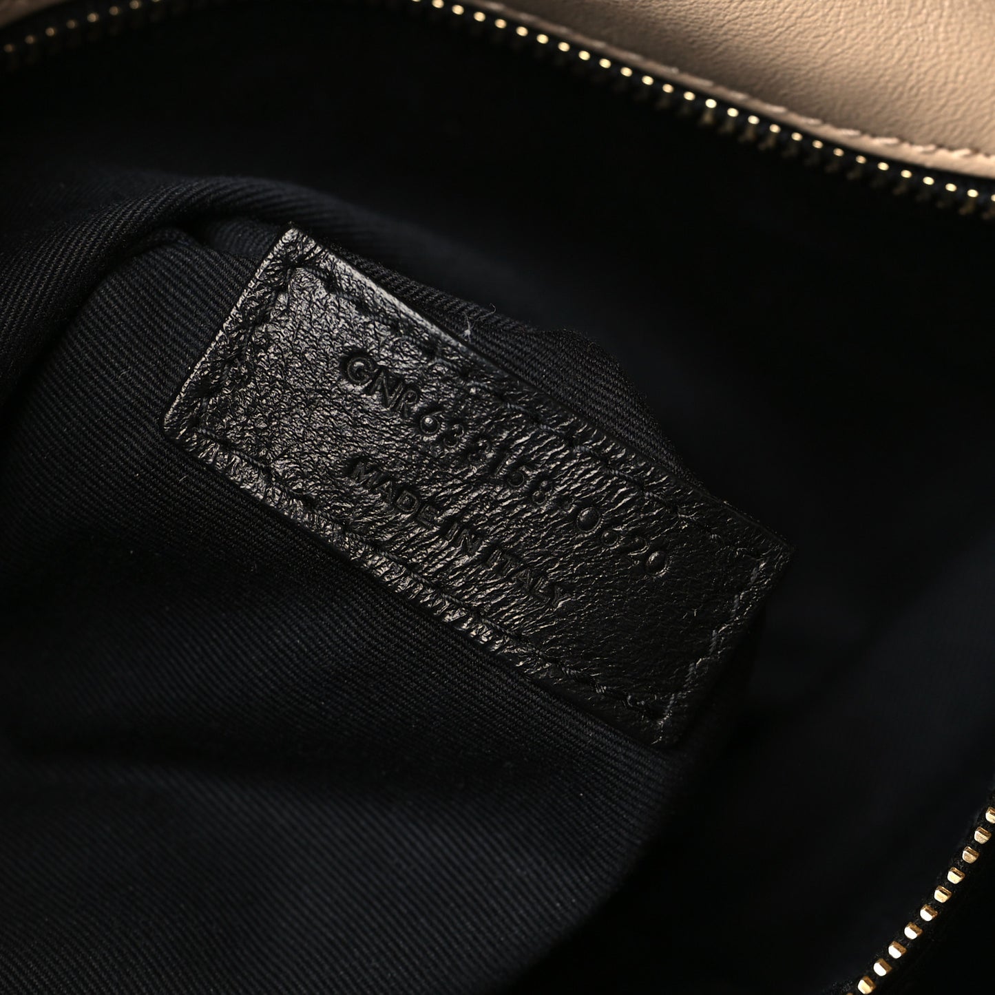 Lambskin Matelasse Monogram Medium Niki Chain Satchel Dark Beige