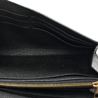 Louis Vuitton Empreinte Sarah Wallet NM Black 5 of 7
