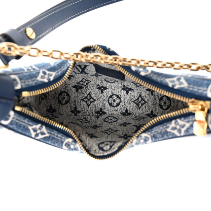 Louis Vuitton Monogram Jacquard Denim Loop Bleu 5 of 10