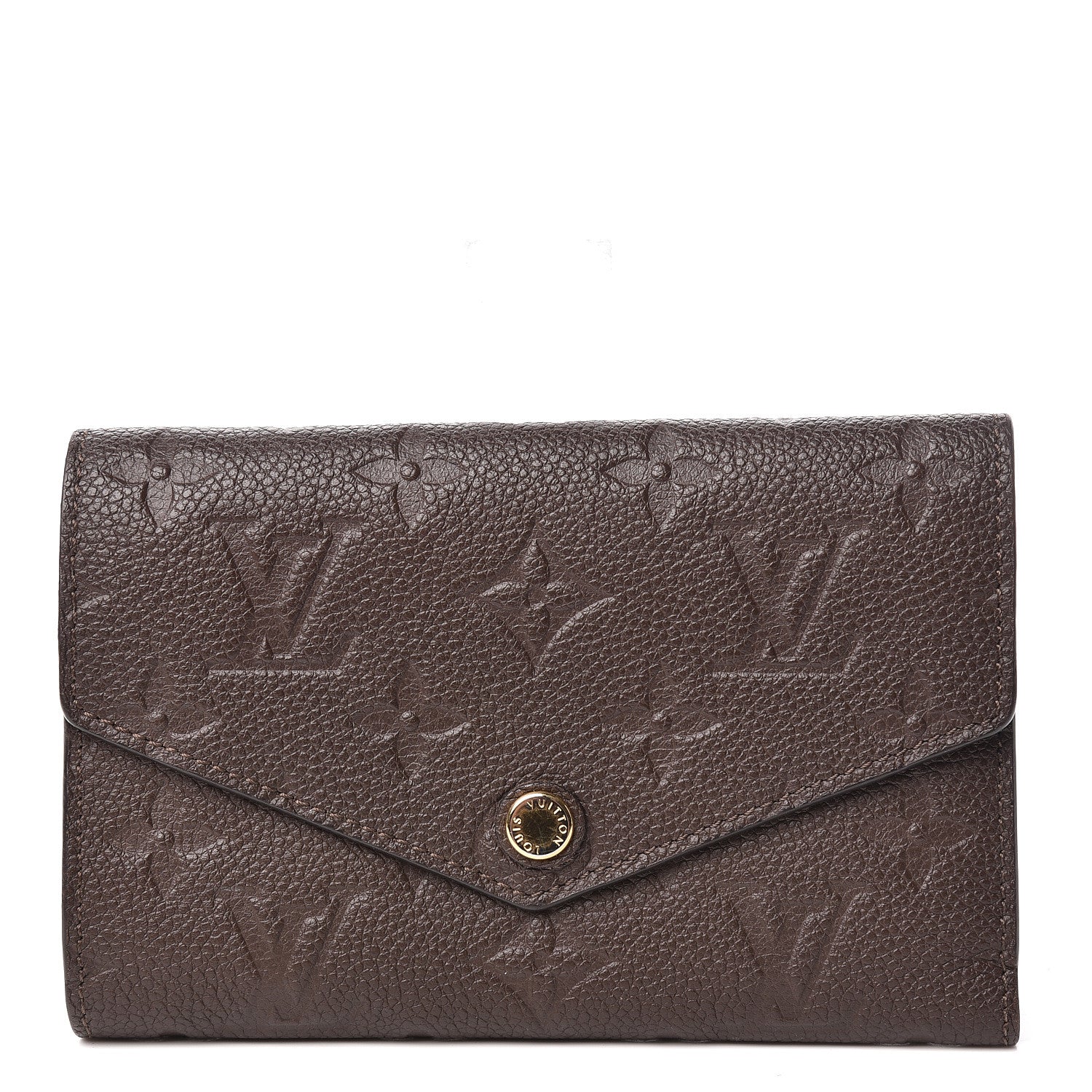 Louis Vuitton Empreinte Curieuse Compact Wallet Terre 1 of 9