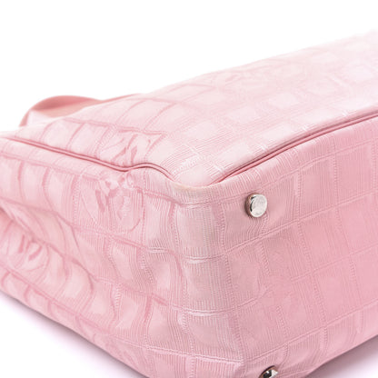 Chanel Nylon Medium Travel Tote Pink 5 of 12