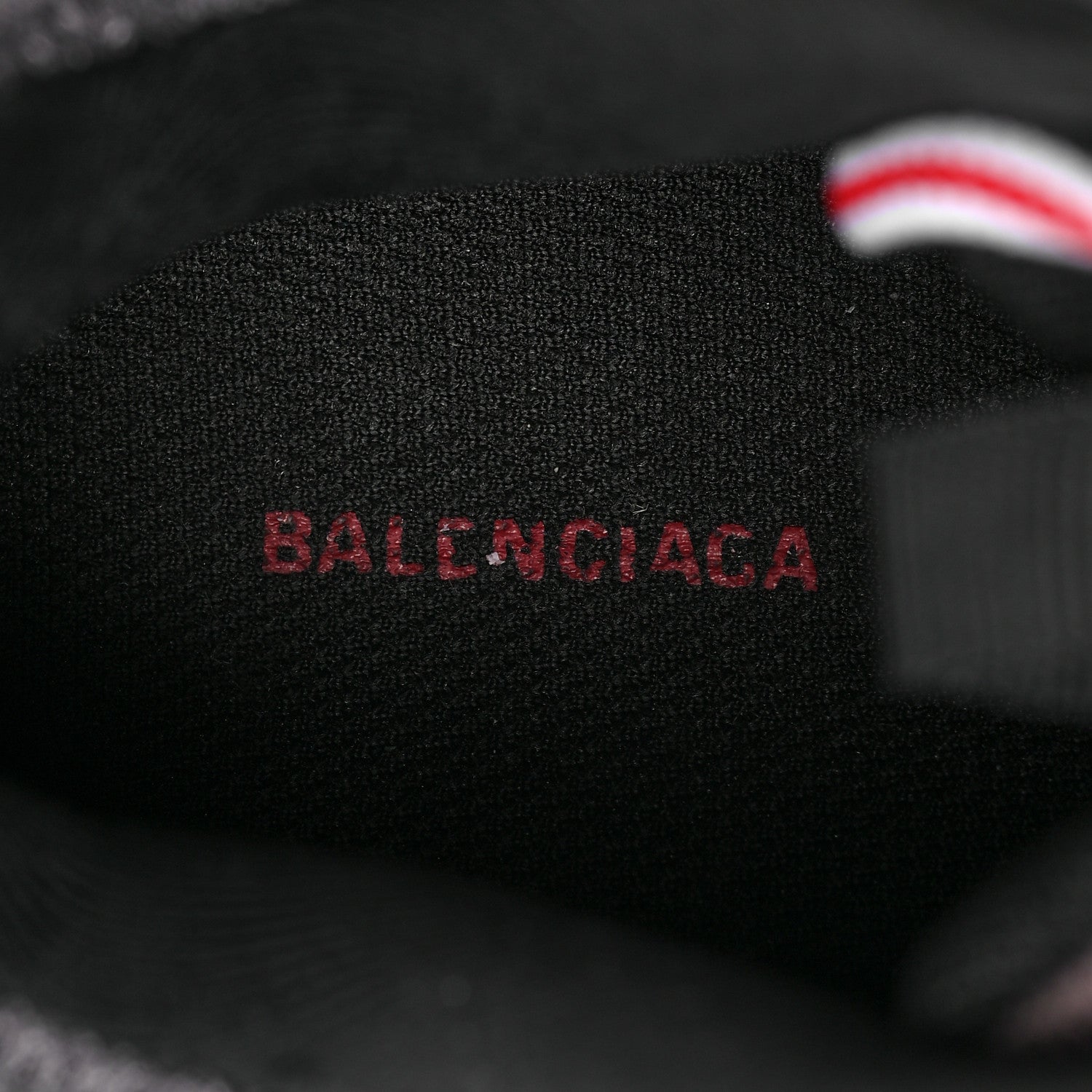 Balenciaga Mesh Nylon Womens Track Sneakers 39 Black Gris 8 of 8