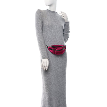 Alexander Wang Satin Attica Mini Belt Bag Hot Pink 2 of 8