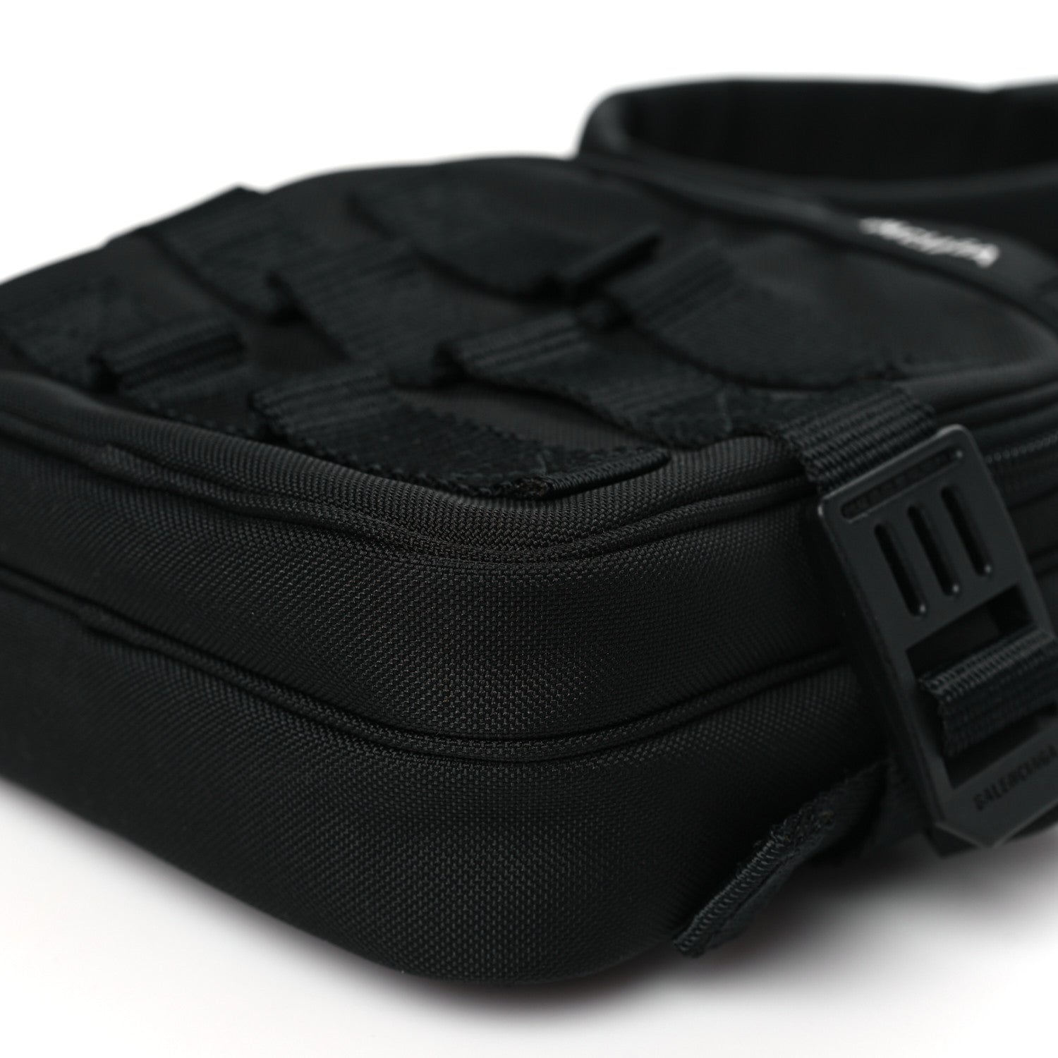 Balenciaga Recycled Casual Nylon Mens Army Crossbody Black 9 of 9