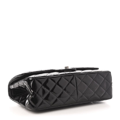 Chanel Distressed Patent Quilted 2.55 Reissue 227 Flap Black 4 of 12