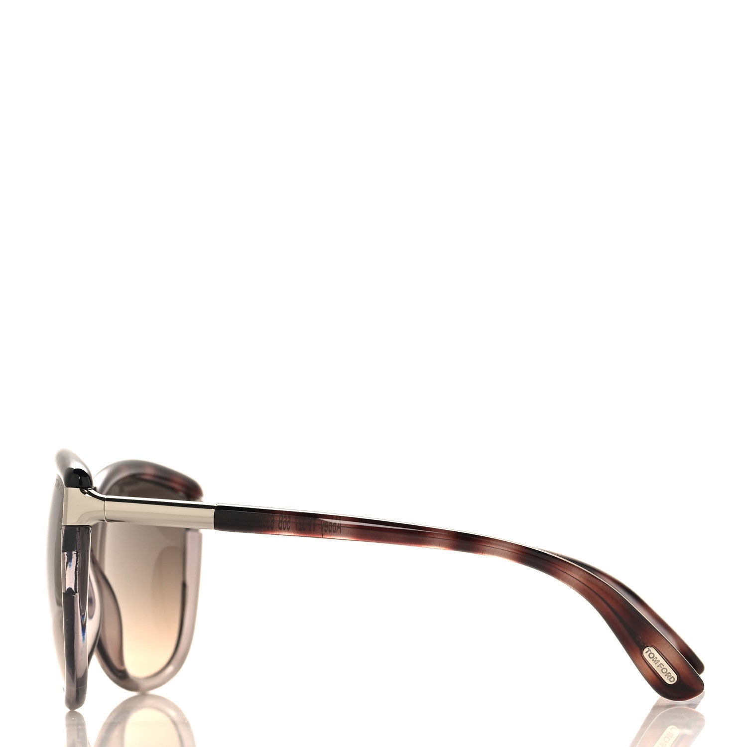 Tom Ford Abbey Sunglasses TF327 Havana Grey 3 of 7